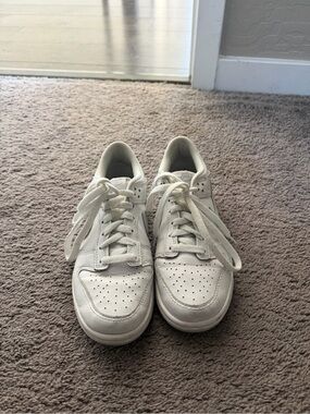 Nike White Low-Top Athletic Sneakers